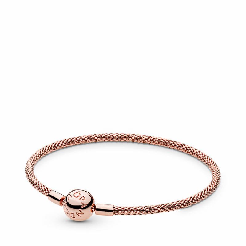 Pandora Rose™ Mesh Bracelet Outlet NZ (901426-TNG)